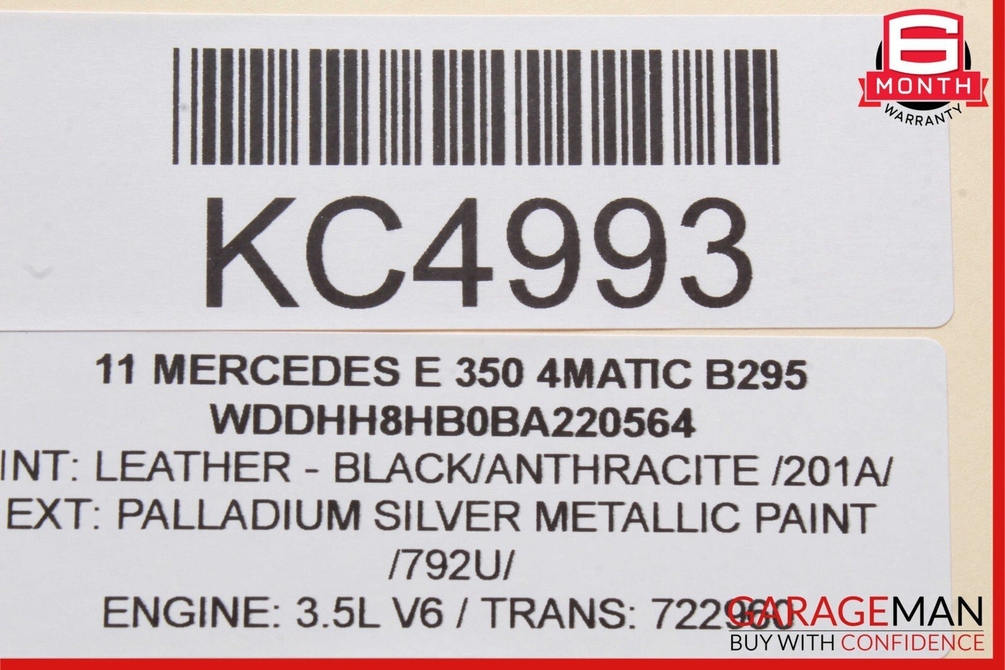 10-13 Mercedes W212 E350 4MATIC Headlight Fog Light Lamp Switch Control Module
