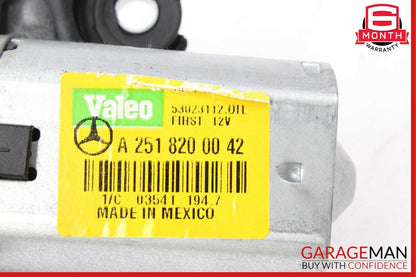 06-13 Mercedes R320 R350 Valeo Rear Window Windshield Glass Wiper Motor Unit