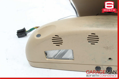 07-09 Mercedes W221 S550 Interior Top Upper Rear View Inside Dim Mirror Brown