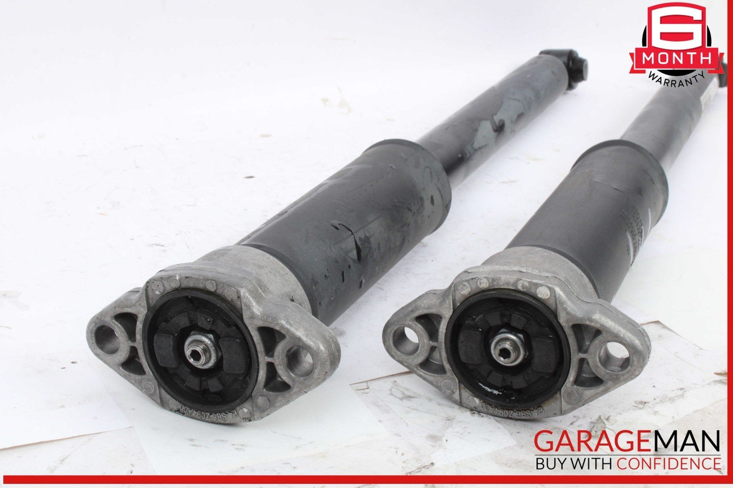 15-21 Mercedes W205 C300 C350e Rear Left and Right Shock Strut Absorber Set OEM