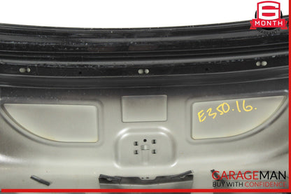 10-16 Mercedes W212 E350 E400 Sedan Rear Trunk Lid Deck Shell Panel Black OEM