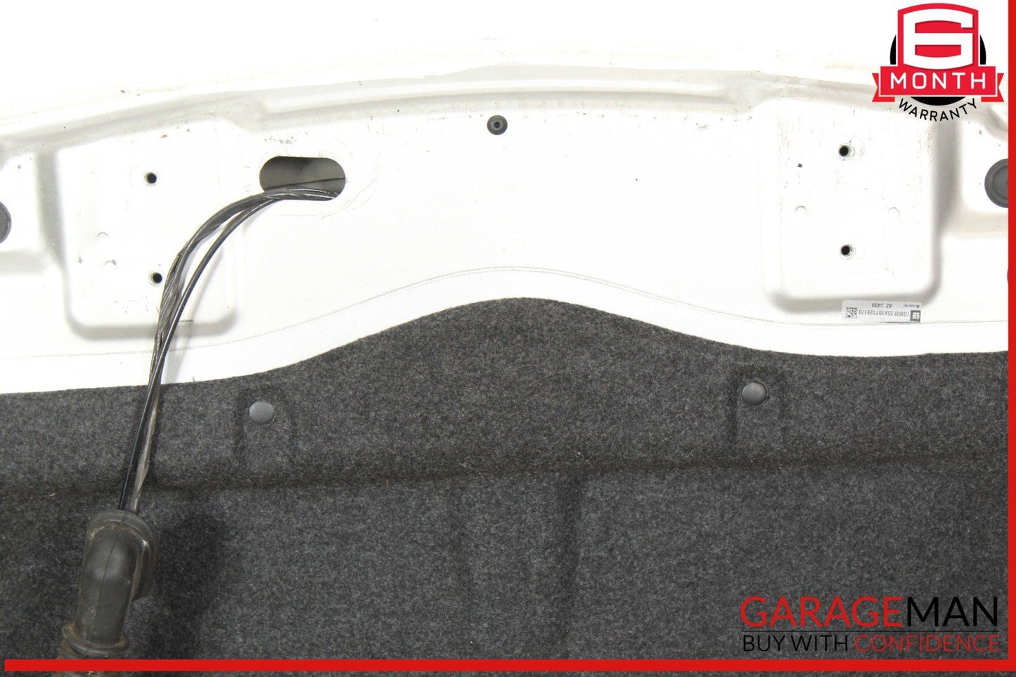 07-10 Saturn Sky Rear Hatch Trunk Lid Tailgate Assembly White OEM
