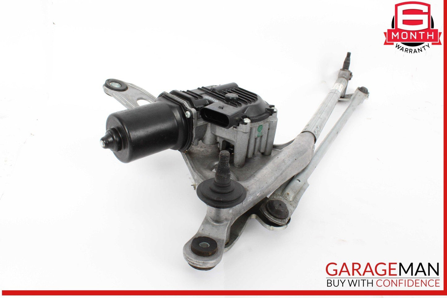 18-24 Audi S5 Front Windshield Wiper Motor Linkage Assembly 8W6955023B OEM