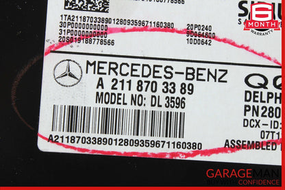 Mercedes W211 E350 GL450 ML450 Sirius Satellite Radio Receiver Module Unit
