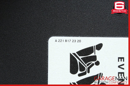 08-14 Mercedes W204 C250 Front Left Side Sun Visor Sunvisor Shade Cover OEM