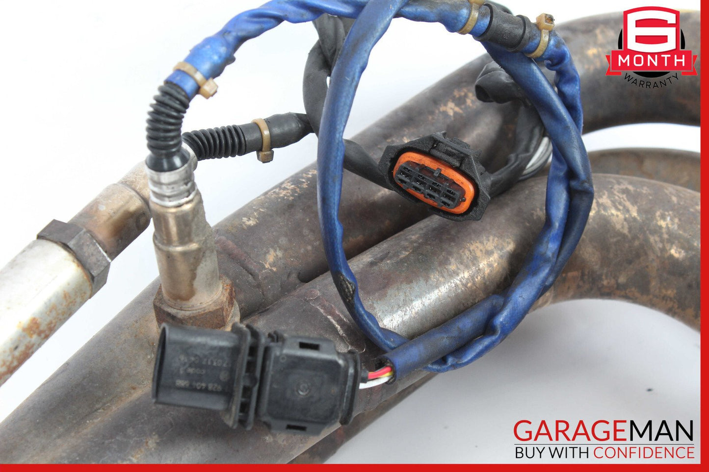 05-06 Porsche Boxster 987 3.2L Left Side Exhaust Manifold Header Pipe OEM