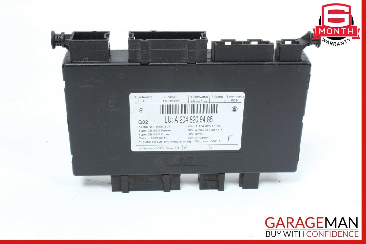 08-18 Mercedes CLS550 E350 C300 Seat Control Module Front Left Driver Side OEM