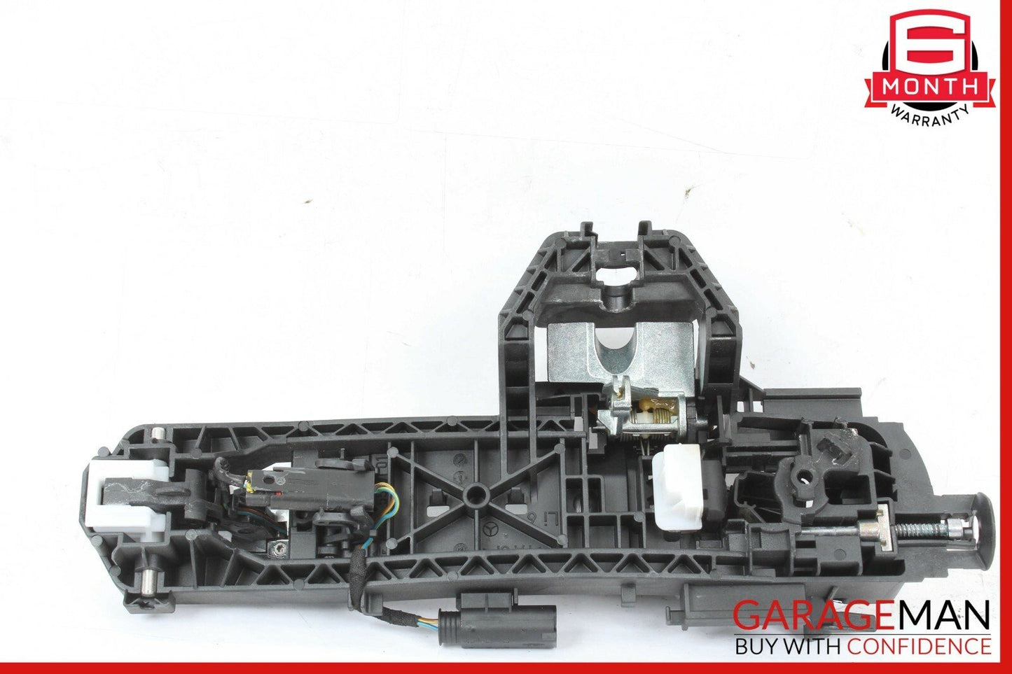 10-13 Mercedes W212 E350 E550 Rear Left Exterior Door Handle Assembly Silver OEM