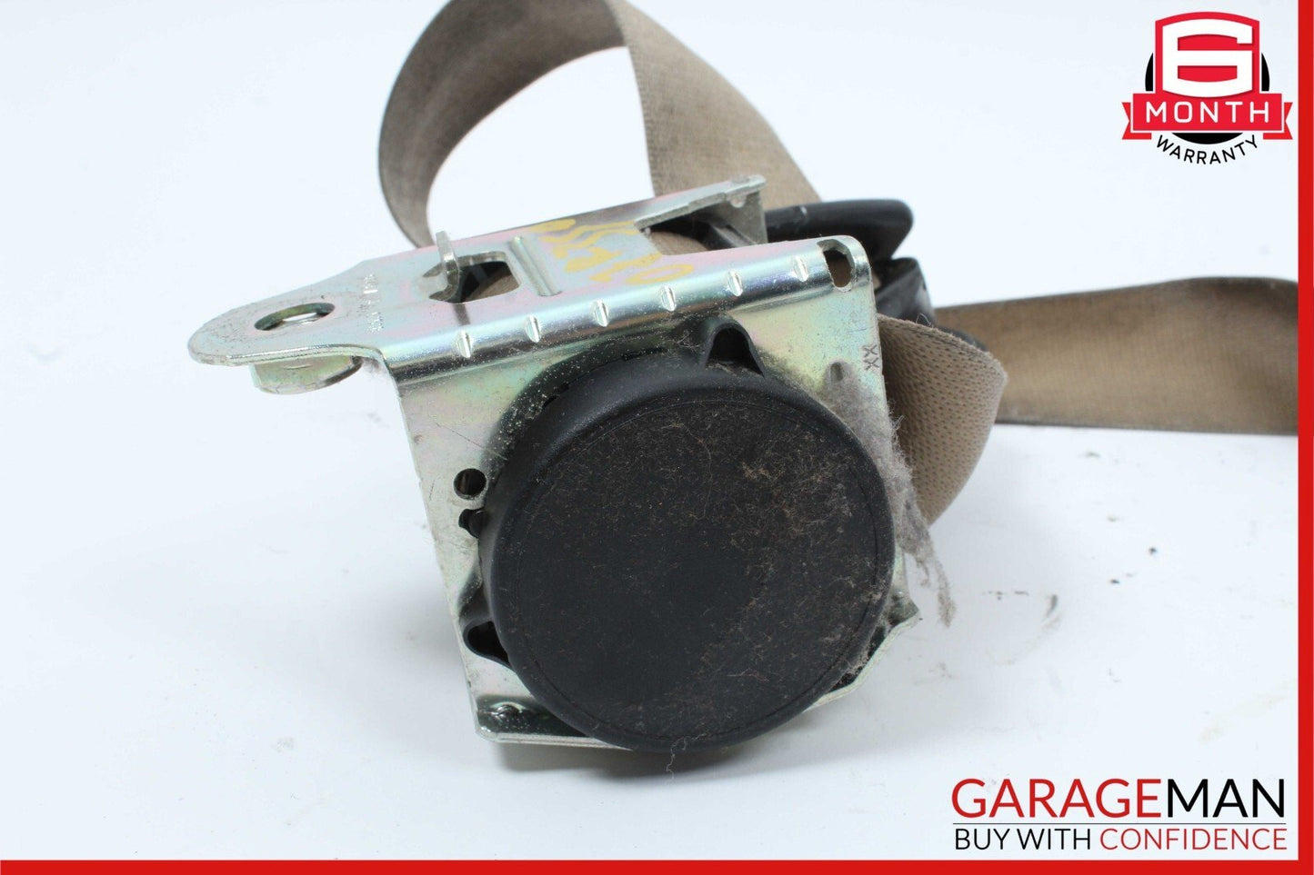 06-08 Mercedes R320 ML350 GL450 Front Left Driver Seat Belt Seatbelt Brown