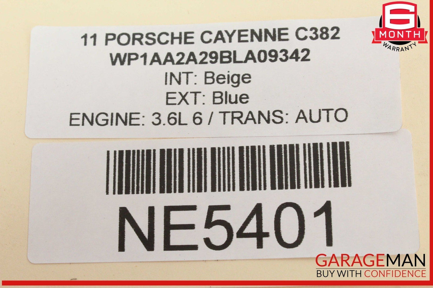11-18 Porsche Cayenne 958 Floor Gear Shifter Shift Selector 7P5713025R OEM
