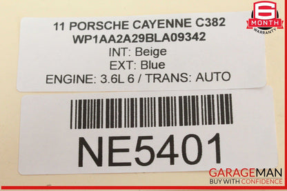 11-18 Porsche Cayenne 958 Floor Gear Shifter Shift Selector 7P5713025R OEM