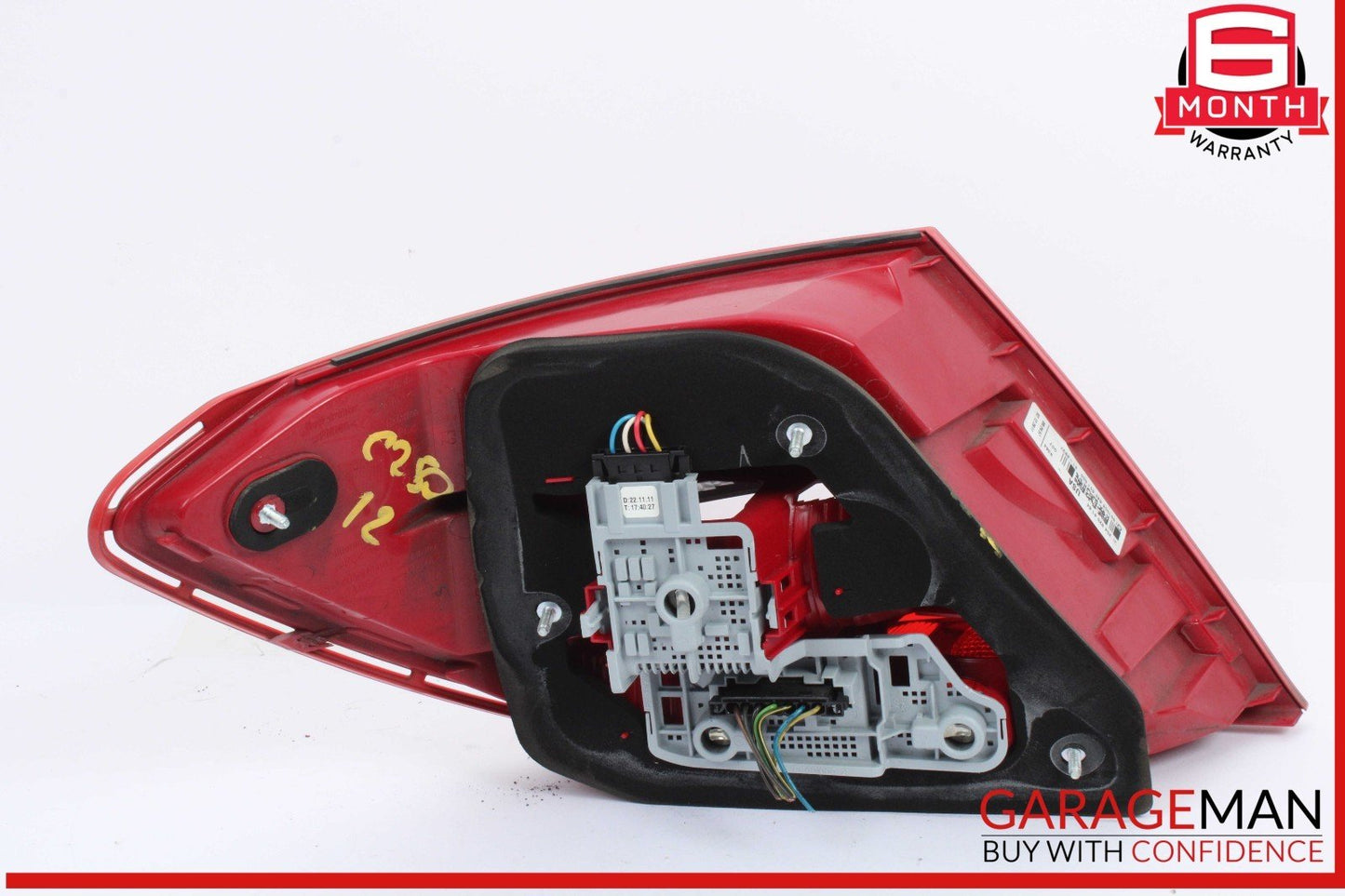 12-14 Mercedes W204 C250 C350 Rear Right Passenger Side Tail Light Lamp LED