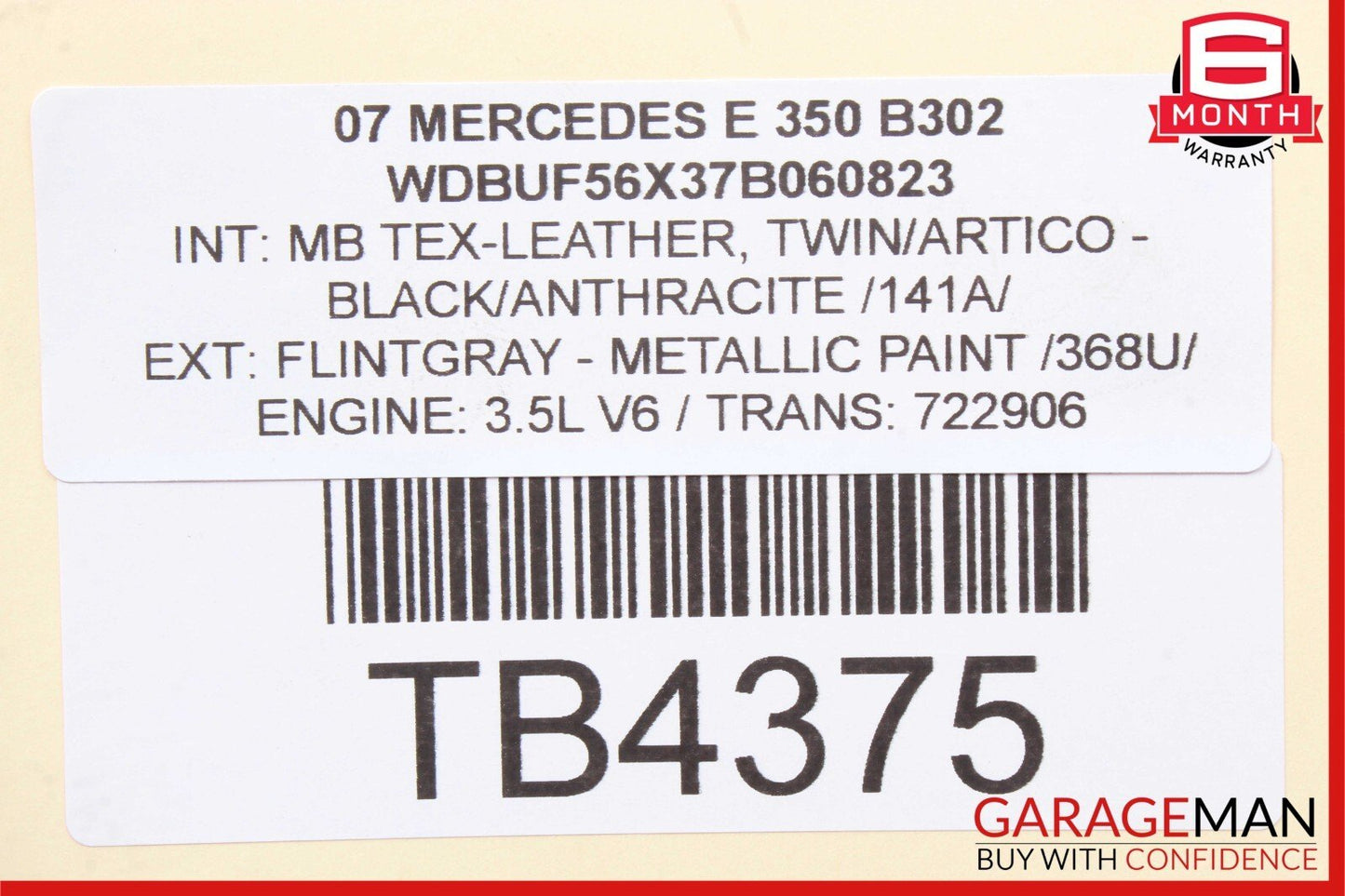 07-11 Mercedes W219 CLS550 ABS Anti Lock Brake Pump Hydraulic OEM