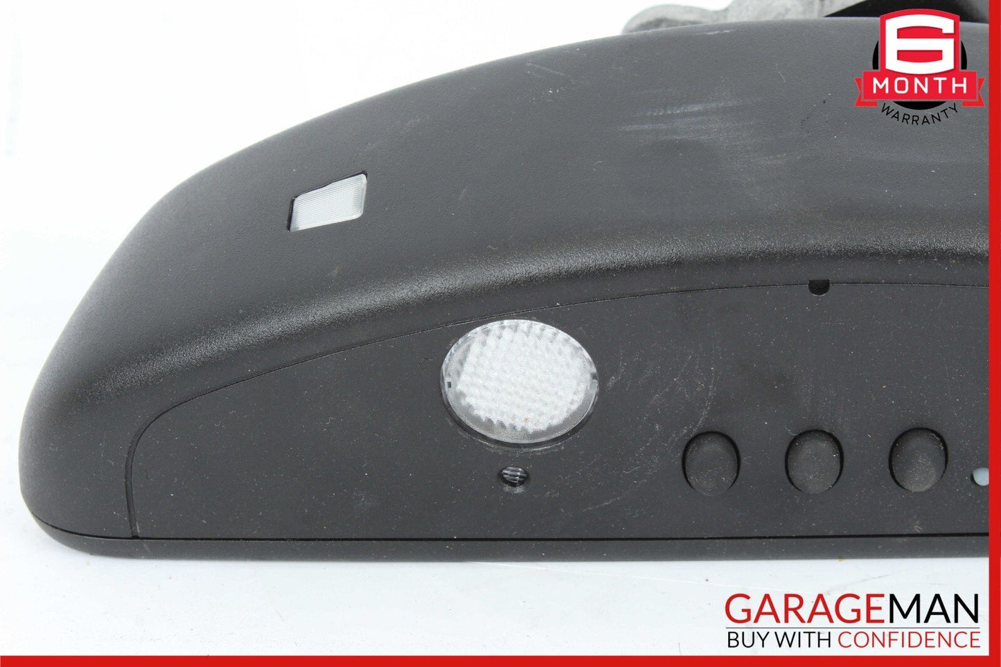10-16 Mercedes W204 C250 E250 E550 Front Top Upper Rear View Mirror Black OEM
