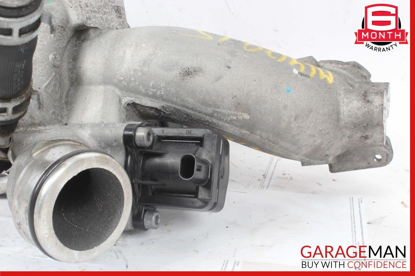15-20 Mercedes W166 ML400 E450 Left Side Turbocharger Turbo Charger Manifold OEM