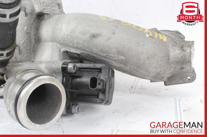 15-20 Mercedes W166 ML400 E450 Left Side Turbocharger Turbo Charger Manifold OEM