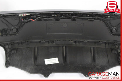 15-18 Porsche Macan 95B Rear Bumper Cover Panel Park Assist Assembly Blue OEM