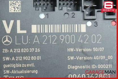 08-14 Mercedes W207 E350 Front Left Driver Side Door Control Module OEM