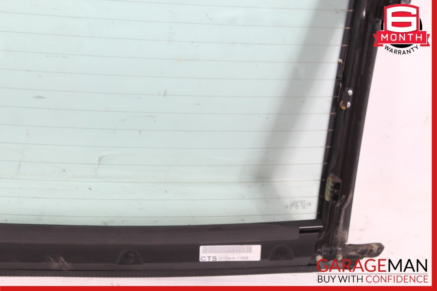 03-12 Mercedes R230 SL500 SL55 AMG Rear Back Windshield Glass Clear OEM