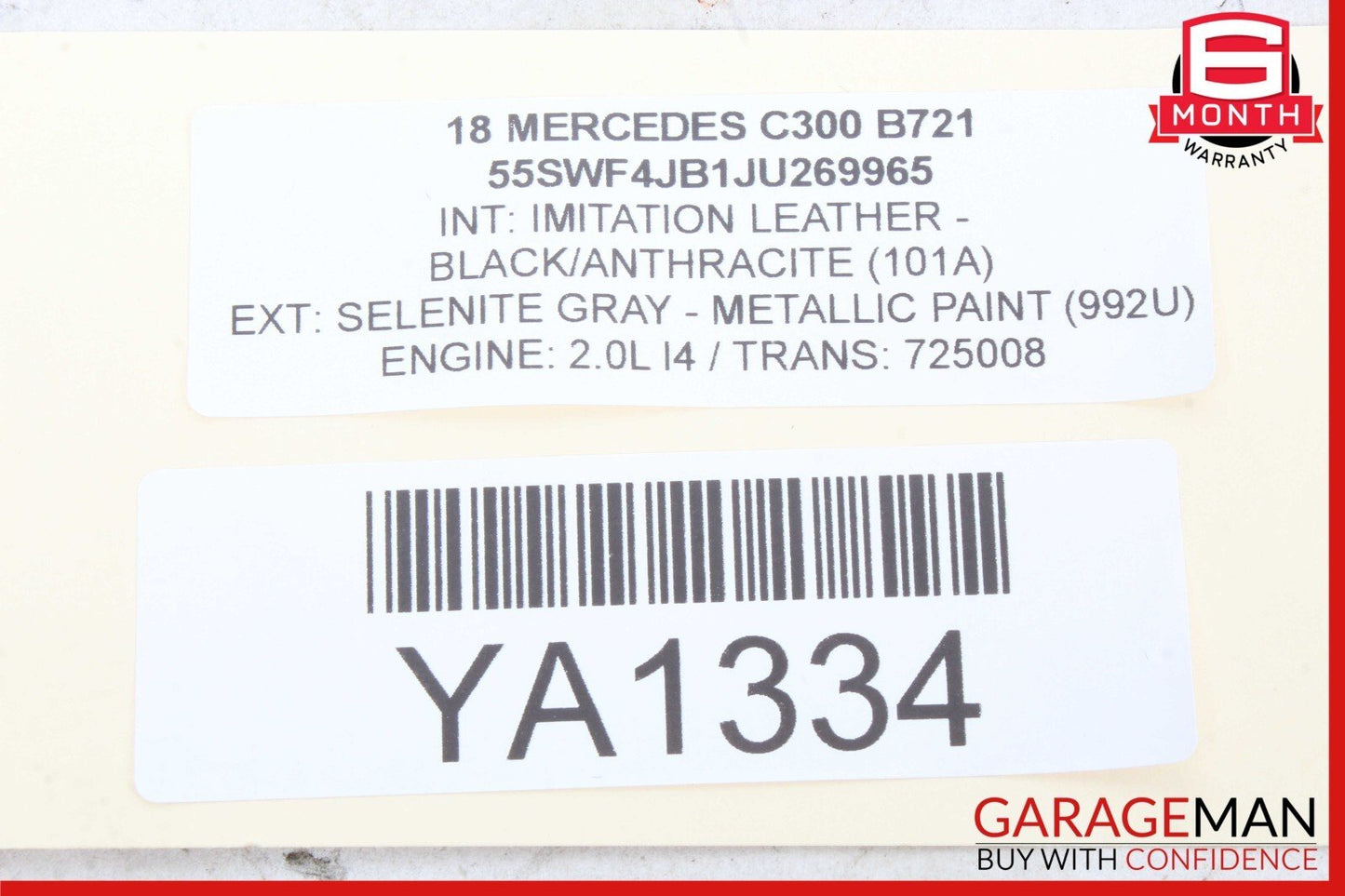 15-20 Mercedes W205 C300 C400 C350e A/C AC Heater Climate Control Switch Assy