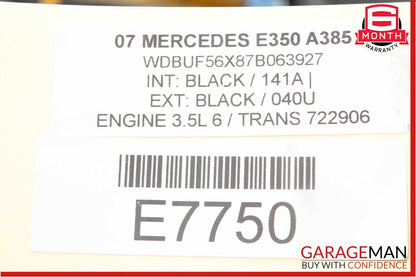 03-09 Mercedes W211 E350 E500 Rear Right Door Lock Latch Actuator OEM