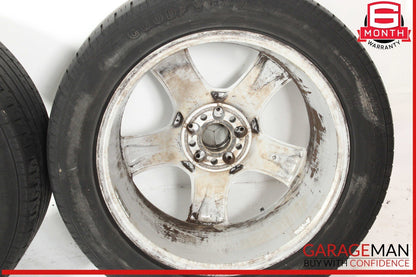 06-09 Mercedes W164 ML350 ML450 Complete Wheel Tire Rim Set of 4 Pc 8Jx19H2 ET60