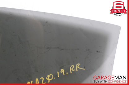 15-20 Mercedes X156 GLA250 GLA45 AMG Rear Right Side Door Window Glass OEM