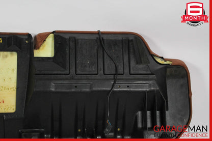03-06 Mercedes W220 S55 S65 AMG Rear Bottom Lower Seat Cushion Brown OEM