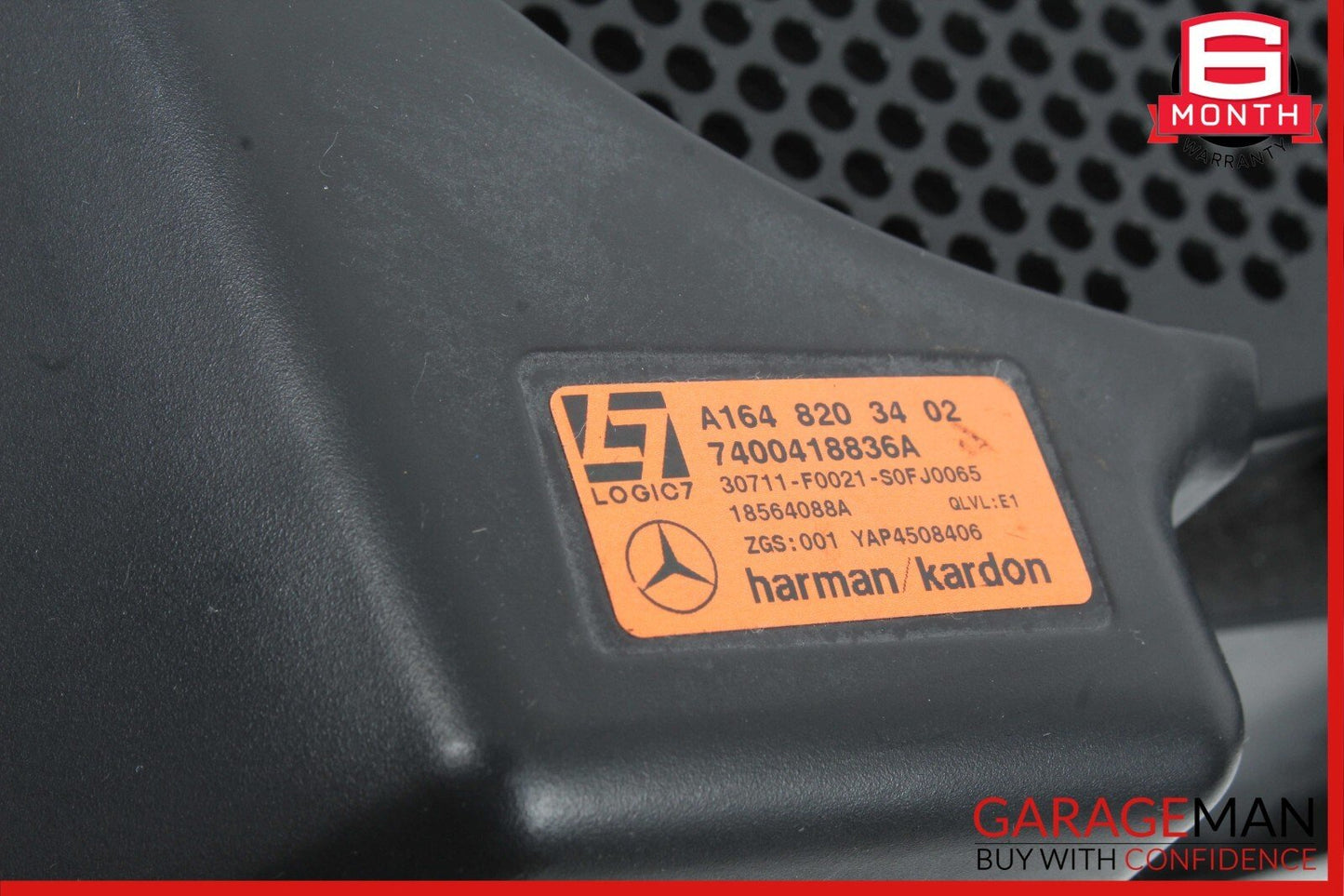 07-12 Mercedes X164 GL550 4MATIC Rear Subwoofer Audio Speaker Harman Kardon OEM