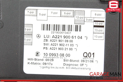 07-13 Mercedes W221 S550 Front Left Driver Side Door Control Module Unit OEM