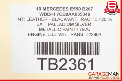 05-12 Mercedes E550 E350 CLS550 SL550 CLK350 Lower Oil Pan 2720100128 OEM