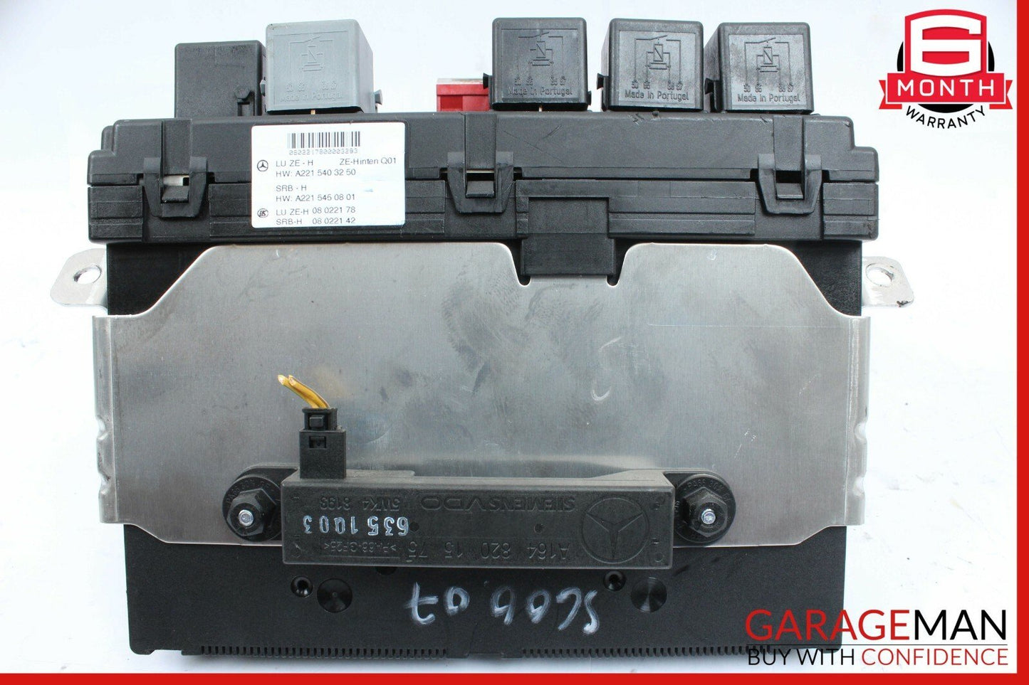 07-09 Mercedes W221 S600 CL65 AMG Rear Trunk Fuse Box Sam Module 2215403250 OEM