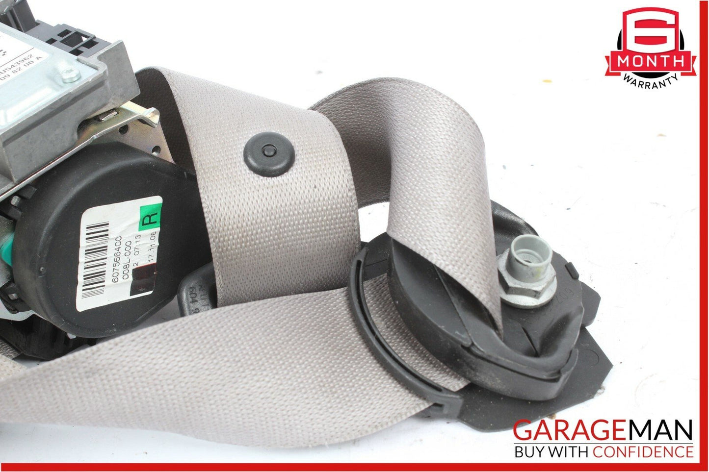 07-09 Mercedes E350 CLS550 Front Right Side Seat Belt Seatbelt Retractor Grey