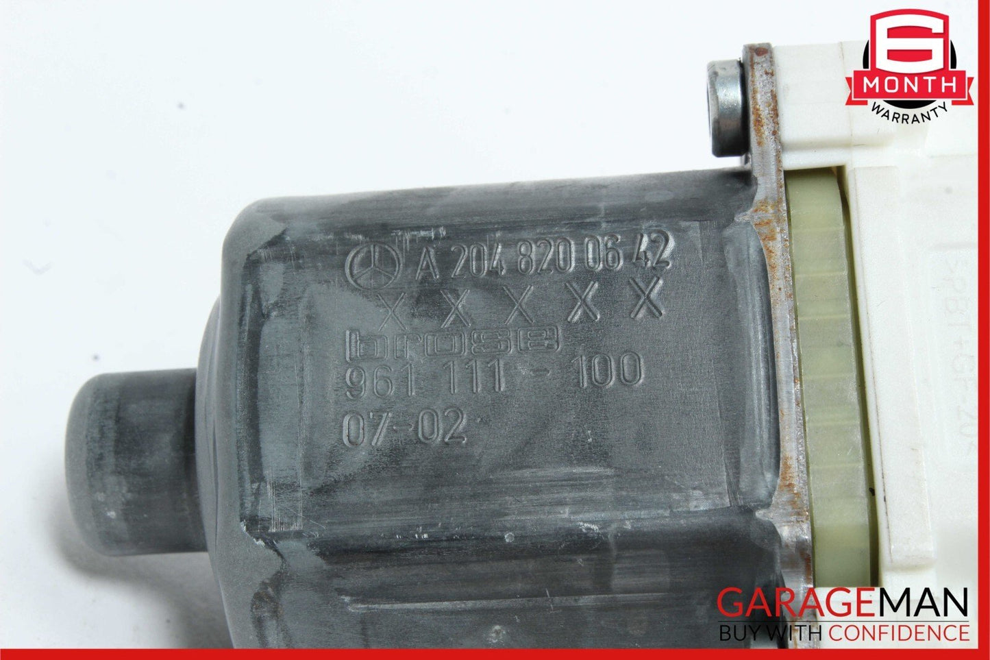 08-16 Mercedes W204 C350 C300 GLK350 Rear Right Door Window Regulator Motor OEM