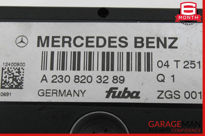03-08 Mercedes R230 SL500 Antenna AMP Amplifier Booster Module 2308203289 OEM