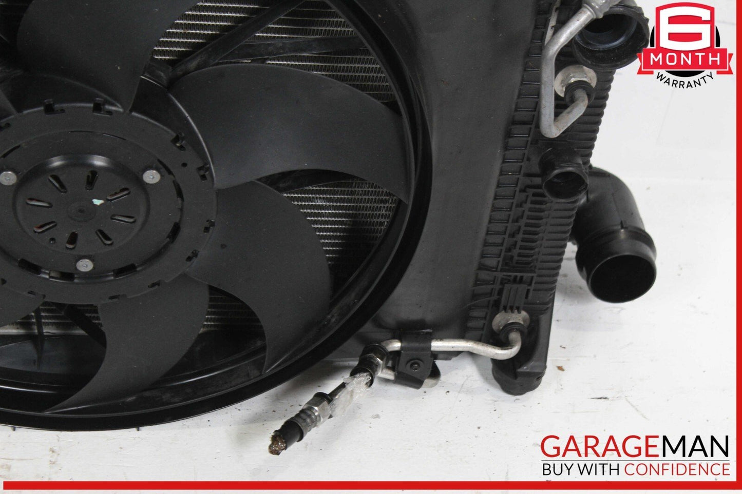 08-15 Mercedes W212 E350 GLK350 Engine Radiator Condenser Cooling Fan Motor Assy
