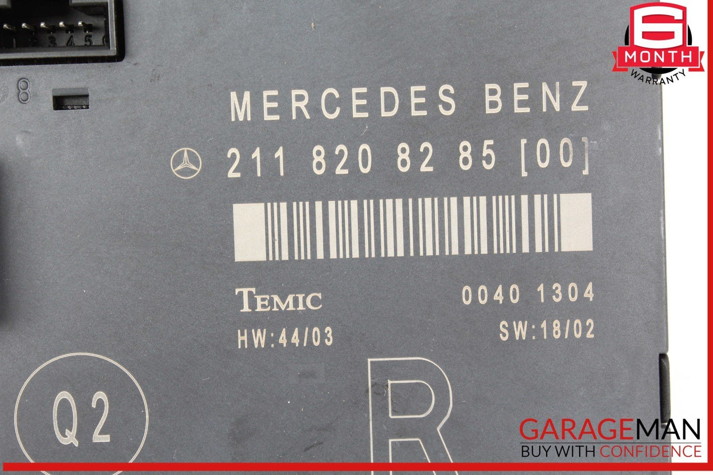 03-09 Mercedes W211 E350 E63 AMG Front Right Passenger Side Door Control Module