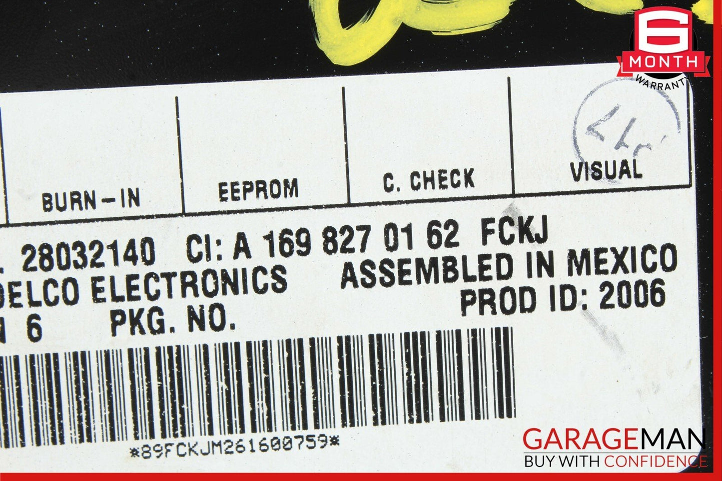 03-12 Mercedes SL500 CLS500 E350 E63 AMG Sirius Satellite Radio Receiver Module