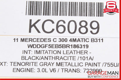 08-15 Mercedes W204 C350 4MATIC Headlight Fog Light Switch Control Module OEM