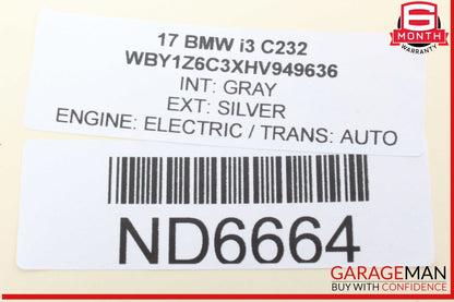 14-21 BMW i3 I01 Hybrid Engine Compressor Wiring Harness Cable 9394653 OEM