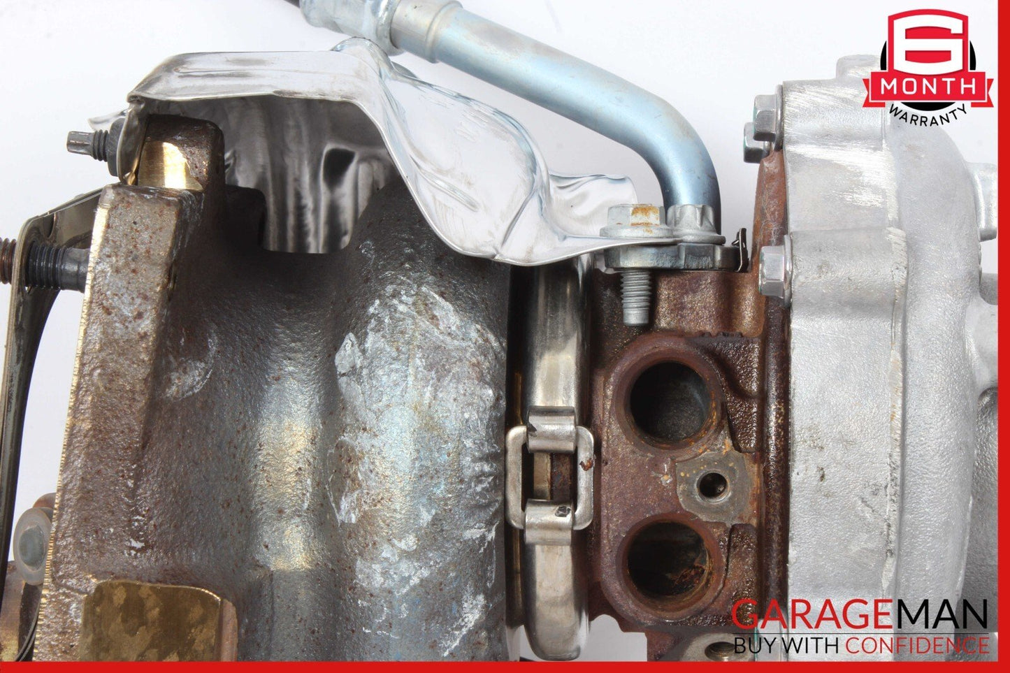 11-18 Mercedes W222 S550 CL550 Left Side Turbocharger Turbo Charger Manifold OEM