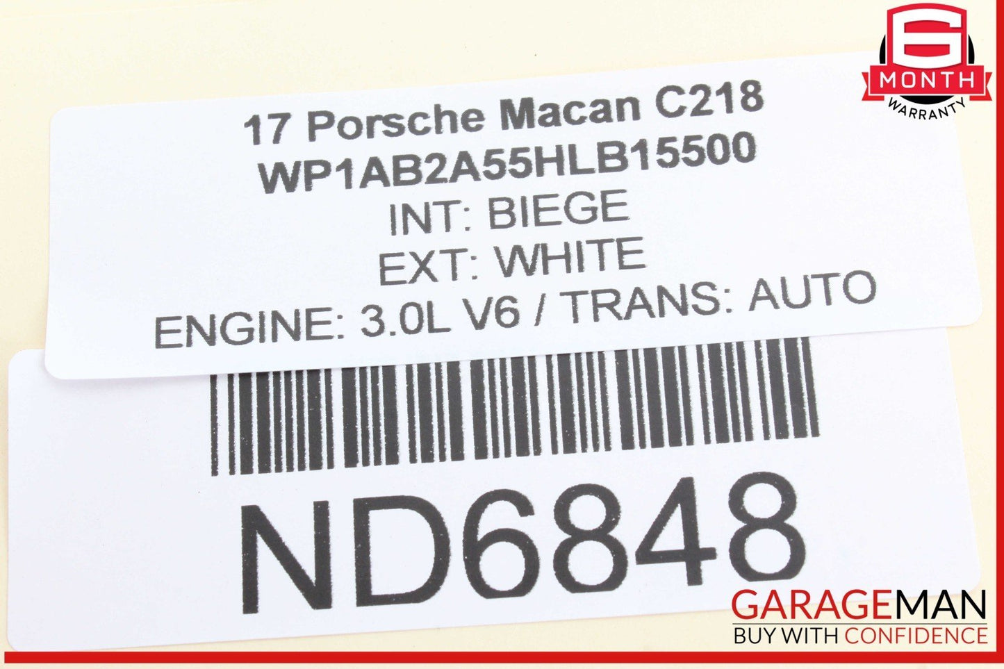 15-24 Porsche Macan 95B Rear Left or Right Side Door Control Module 4H0959795P