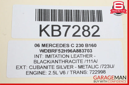01-08 Mercedes R171 SLK280 S430 C320 C230 Anti Theft Control Alarm Module Unit