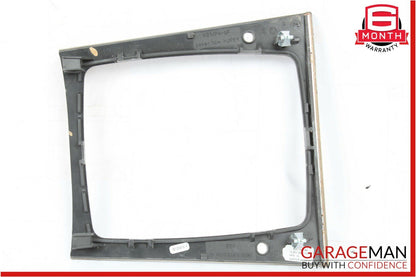 08-15 Mercedes C250 C300 C350 E350 Center Console Shift Shifter Bezel Trim Wood