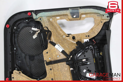 07-10 Mercedes W216 CL550 Front Left Side Interior Door Trim Panel Anthracite