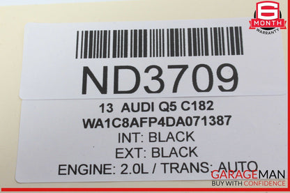 13-17 Audi Q5 Front Left or Right Side Seat Headrest Head Rest Black OEM