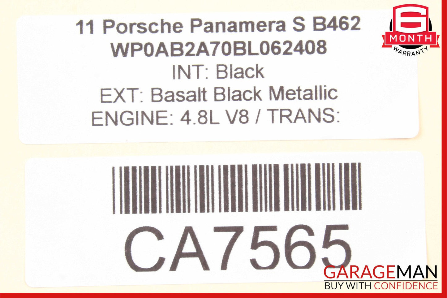 10-16 Porsche Panamera 970 Right Subframe Support Bracket OEM