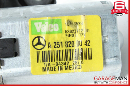 06-12 Mercedes W251 R350 GL450 ML450 Rear Windshield Glass Wiper Motor OEM