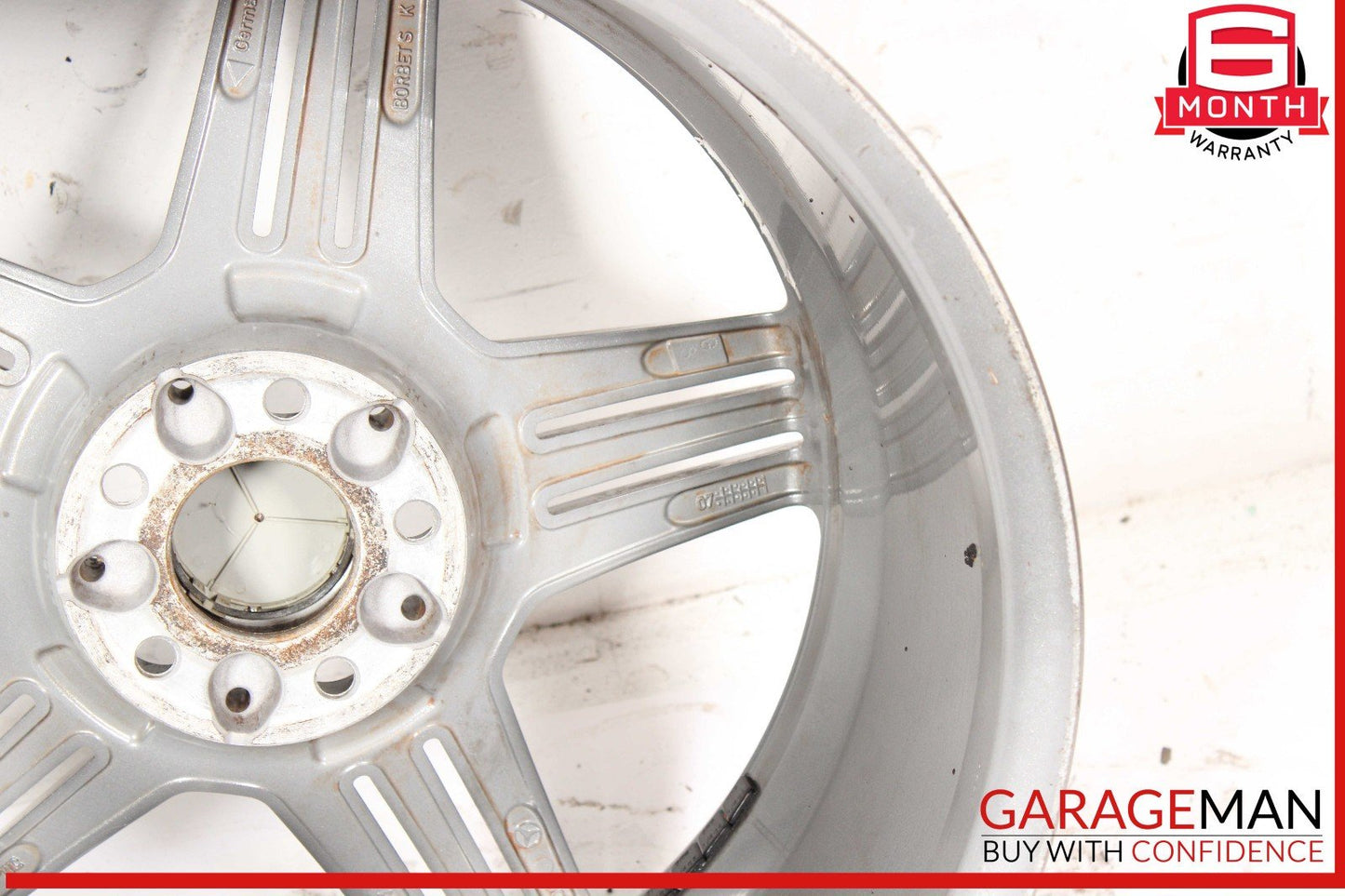 09-12 Mercedes R230 SL550 AMG Rear Wheel Rim 9.5Jx19H2 ET31 OEM