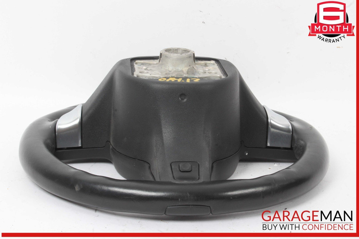 11-14 Porsche Cayenne 958 Steering Wheel w/ Paddle Shifters Black OEM